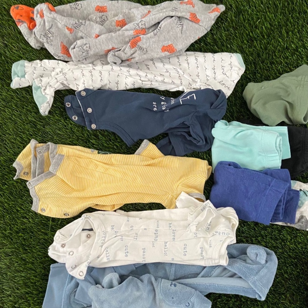 Pack of baby boy clothes